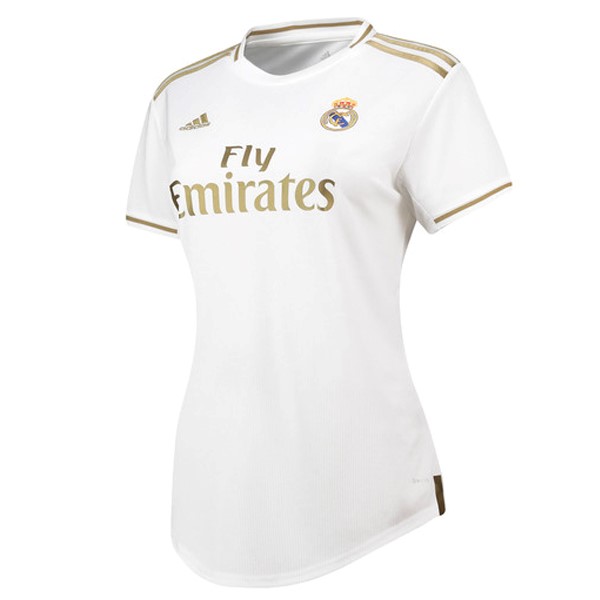 Camiseta Real Madrid Primera equipo Mujer 2019-20 Blanco